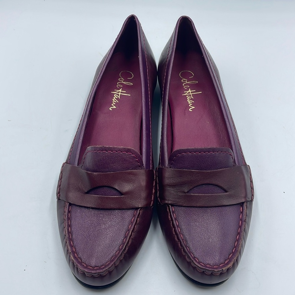 Cole Haan Women's Burgundy Loafers